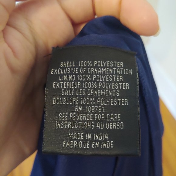 Aidan Mattox Sapphire Sequin Dress - Picture 5 of 9